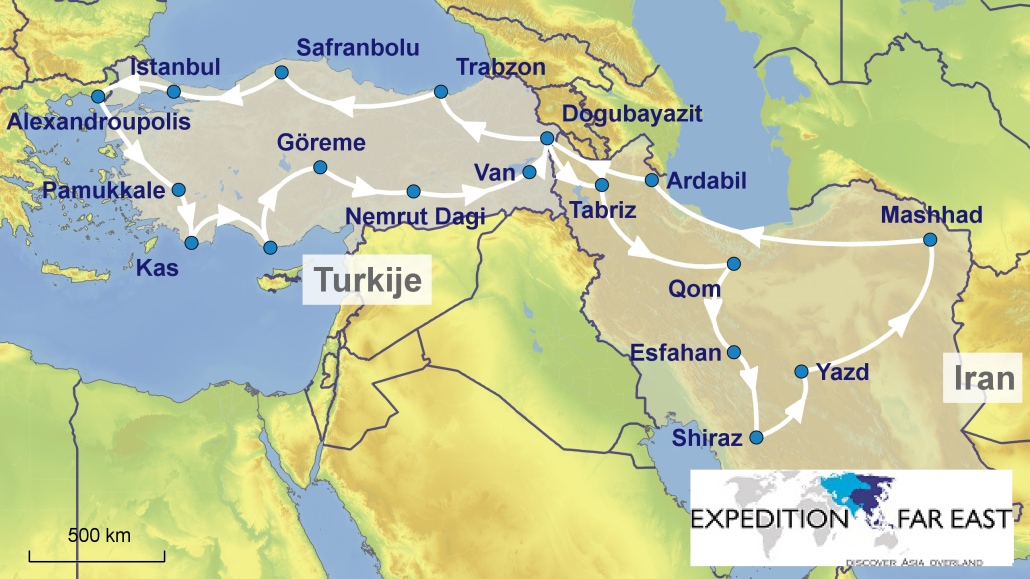Iran & Turkije - Expedition Far East